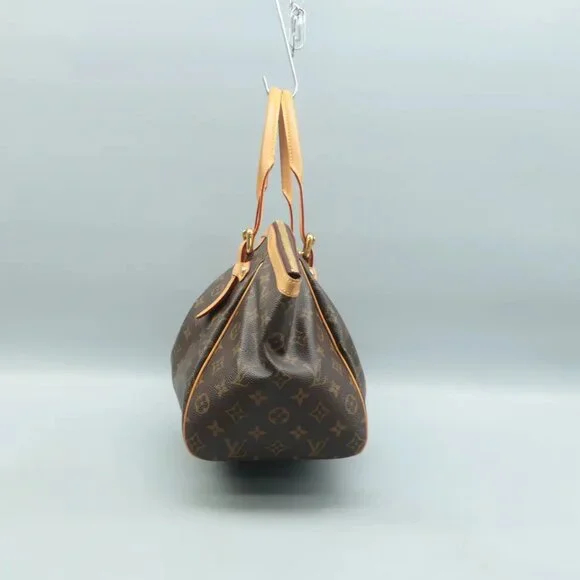 100% Authentic Louis Vuitton Tivoli Brown Monogram Canvas Tote - Picture 3 of 12